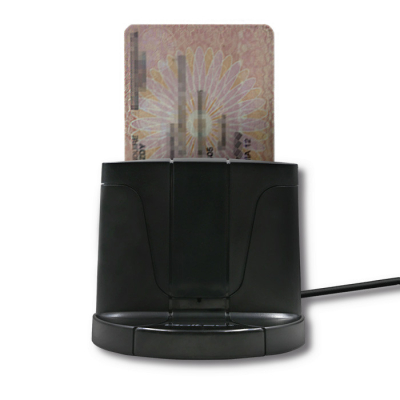 Qoltec Inteligentny czytnik chipowych kart SCR-0632 USB 2.0 +USB-C