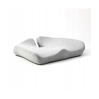 Powerton ERGO CUSHY Zestaw poduszka lędźwiowa i poduszka siedziska, szary