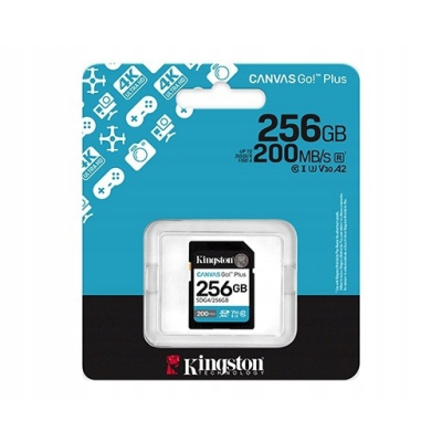 Karta pamięci SD 256GB Canvas Go Plus 200/160 MB/s C10 U3 V30