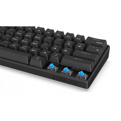 Klawiatura bezp mech Krux Neo PRO RGB GATERON BLUE