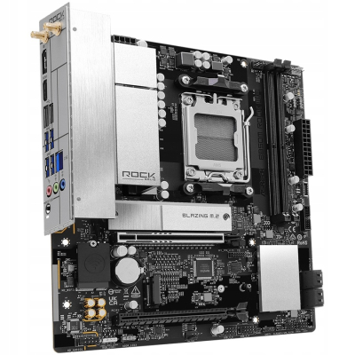 ASROCK MB B850M Rock WiFi, AM5, 2x DDR5, 1x PCIe 5.0 x16