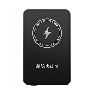 Verbatim powerbank z ładowaniem bezprzewodowym 32240 5000mAh czarna
