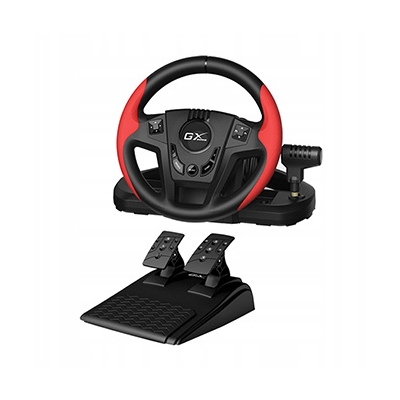 Kierownica GeniusGaming SpeedMaster kierownica z pedałami i dźwignią biegów