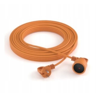 PRZEDŁUŻACZ OGRODOWY ACAR 2x1,5 250V/16A 30M pomarańczowy M01909