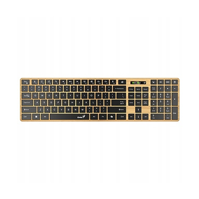 Genius Slimstar 7250BT Copilot klawiatura bezprzewodowa CZ/SK beżowo-czarny