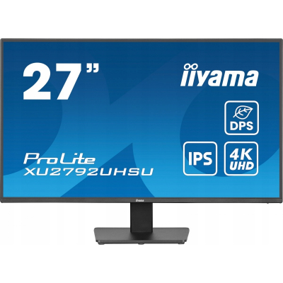 IIYAMA Monitor 27 cali XU2792UHSU-B6 4K IPS DP HDMI USB-C PD DPS