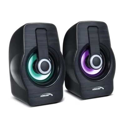 Głośniki komputerowe Audiocore 6W USB Black AC855 B