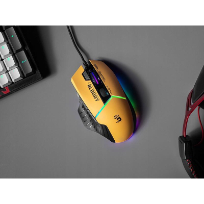Mysz gamingowa A4tech Bloody W95Max Sports Lime RGB USB A4TMYS47259 SKLEP KOZIENICE RADOM