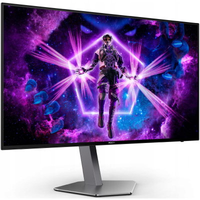 AOC Monitor 26.5 cala AG276UZD 4K QD-OLED 240Hz HDMIx2 DP USB-C Pivot