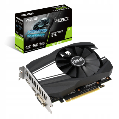 Asus Phoenix GTX 1660S SUPER 6GB OC HDMI DP DVI PH-GTX1660S-O6G