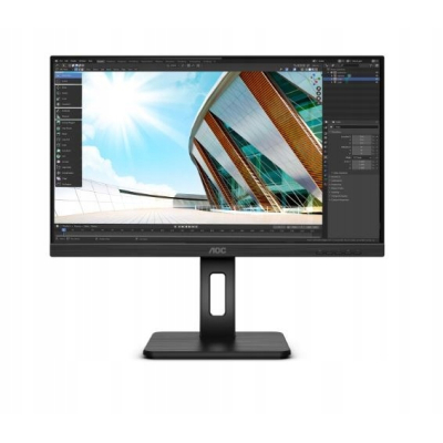 AOC Monitor 24P2Q 23.8 IPS DP DVI HDMI USB Pivot