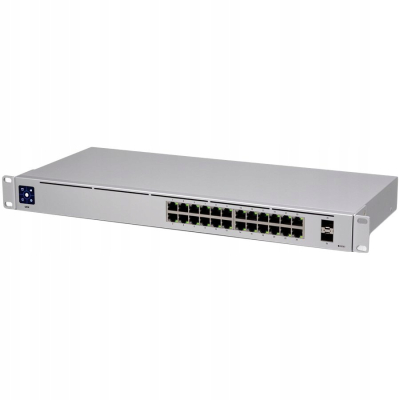 UBIQUITI UniFi Switch USW-24, 24 port, Layer 2, (24) GbE, (2) 1G SFP
