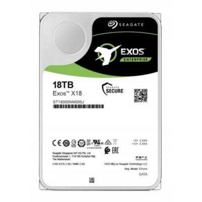 Seagate Exos X18 18TB 4Kn SATA 3,5 ST18000NM000J