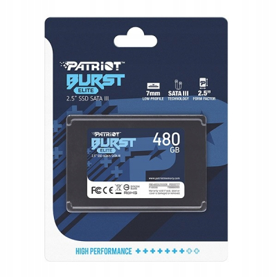 SSD 480GB Burst Elite 450/320MB/s SATA III 2.5