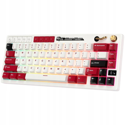 ROYAL KLUDGE RK M65 Famicom Gaming Keyboard Cream switch