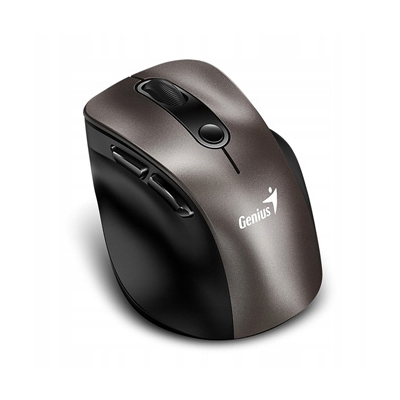 Genius Ergo 9000S Mysz bezprzewodowa, tytan, 2400DPI