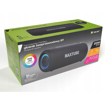Głośniki TRACER MaxTube TWS BLUETOOTH BLACK