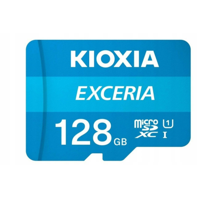Kioxia microSD 128GB M203 UHSI U1 adapter