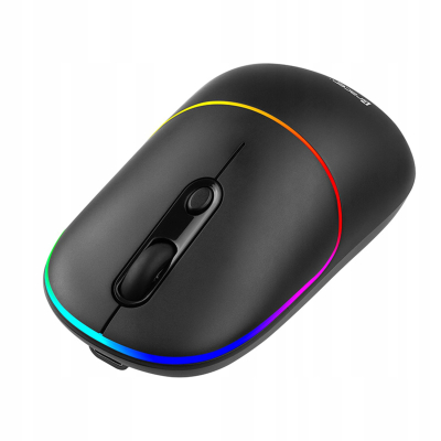 Mysz TRACER RATERO RF 2,4 Ghz (Akumulator) Black TRAMYS46944