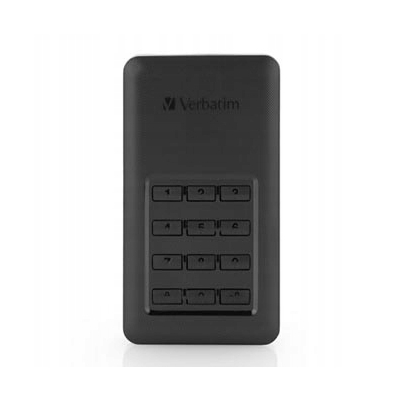 SSD Zewnętrzny Verbatim Store N Go Secure, 53402, 256GB, czarny, szyfrowane