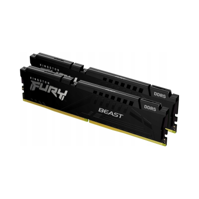 Kingston Pamięć DDR5 Fury Beast 16GB(2*8GB)/6000 CL30 EXPO czarna