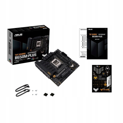 Asus Płyta główna TUF GAMING B650M-PLUS AMD AM5 4DDR5 DP/HDMI micro-ATX SKLEP KOZIENICE RADOM