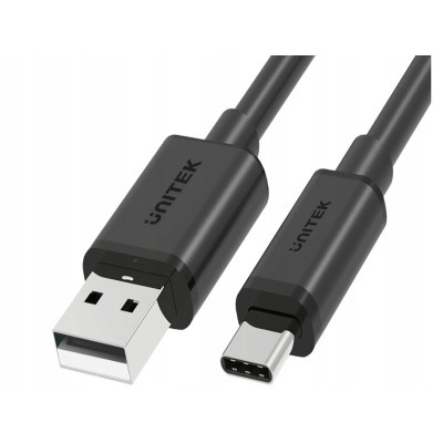 Unitek przewód USB-A 2.0 - USB-C 1,5m C14067BK
