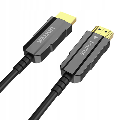 Unitek Kabel optyczny HDMI 2.0 AOC 4K 60Hz 30 m