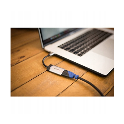 Verbatim USB (3.1) hub 1-port, długość przewodu 10cm, 1x HDMI