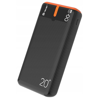 TRACER Powerbank EnerGen 20000mAh PD+QC3.0 BO czarny TRABAT47516