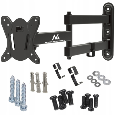 Maclean Uchwyt do telewizora max. VESA 100x100 13-32" 30kg czarny MC-417