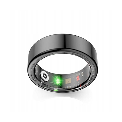 Powerton SMART RING smart ring rozmiar 8, czarny