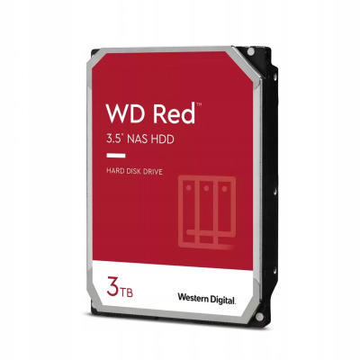 Dysk WD Red 3TB 3,5 256MB SATA 5400rpm WD30EFAX