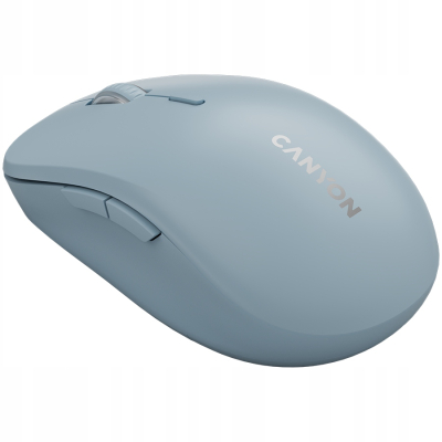 Canyon MW-12 - mysz bezprzewodowa Dual-Band 2.4 GHz + BT (niebieska)