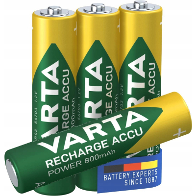 VARTA AKUMULATORY R3 1000 mAh RECHARGE ACCU POWER 4szt