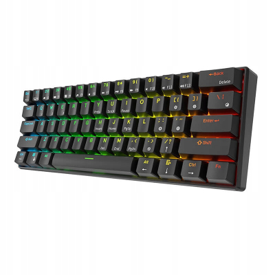 ROYAL KLUDGE RK61 Black Gaming Keyboard Red switch