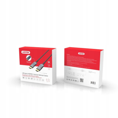 Unitek kabel optyczny HDMI 2.1 AOC 8K 120Hz 3 m