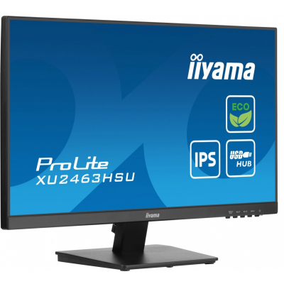 IIYAMA Monitor 24 cale XU2463HSU-B1 IPS 100HZ 3ms HDMI DP 2xUSB3.2 EPEAT FHD 1920 x 1080 Sklep KOZIENICE RADOM
