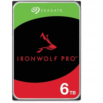 Dysk IronWolfPro 6TB 3.5'' 256MB ST6000NT001
