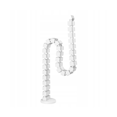 Powerton ERGO GANSO Organizer kabli, biały