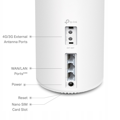 TP-LINK Router Deco X20-4G 4G LTE WiFi 6 AX1800