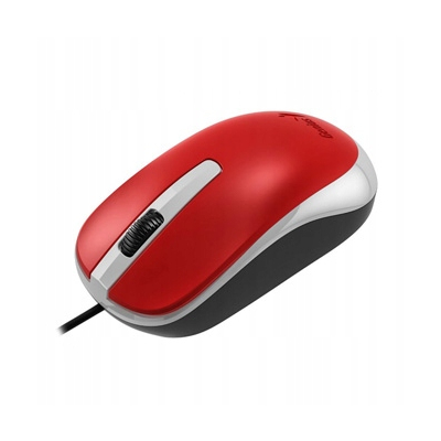 Genius DX-120 Mysz przewodowa, czerwona, 1200DPI