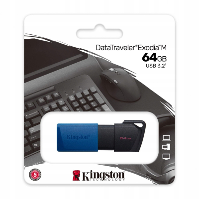 Kingston Pendrive Exodia M 64GB USB3.2 Gen1