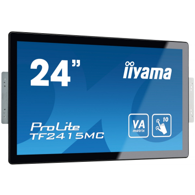 IIYAMA Monitor 24 TF2415MC-B2 pojemnościowy 10PKT, pianka, HDMI, DP