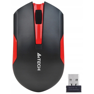 MYSZ bezprzewodowa A4TECH V-TRACK G3-200N-1 Black+Red SKLEP KOZIENICE RADOM