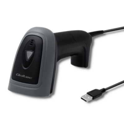 QOLTEC Czytnik kodów kreskowych 1D i 2D USB