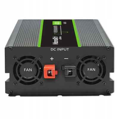Qoltec Przetwornica napięcia Monolith 2000W 4000W 24V/230V Czysty Sinus