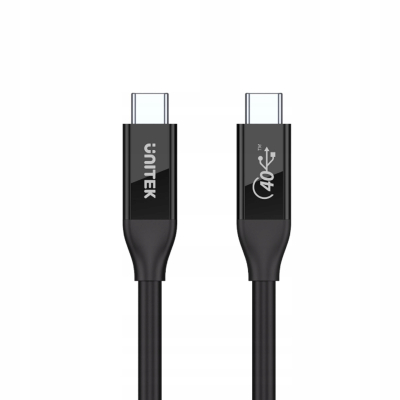 Unitek przewód USB-C 4.0 PD 100W 40 Gbps 8K 0,8 m
