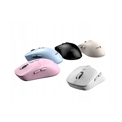 Genius NX-8080S BT Mysz bezprzewodowa, różowa, 1600DPI
