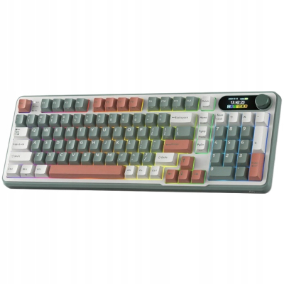 ROYAL KLUDGE RK-S98 Camping Green Gaming Keyboard Chartreuse switch